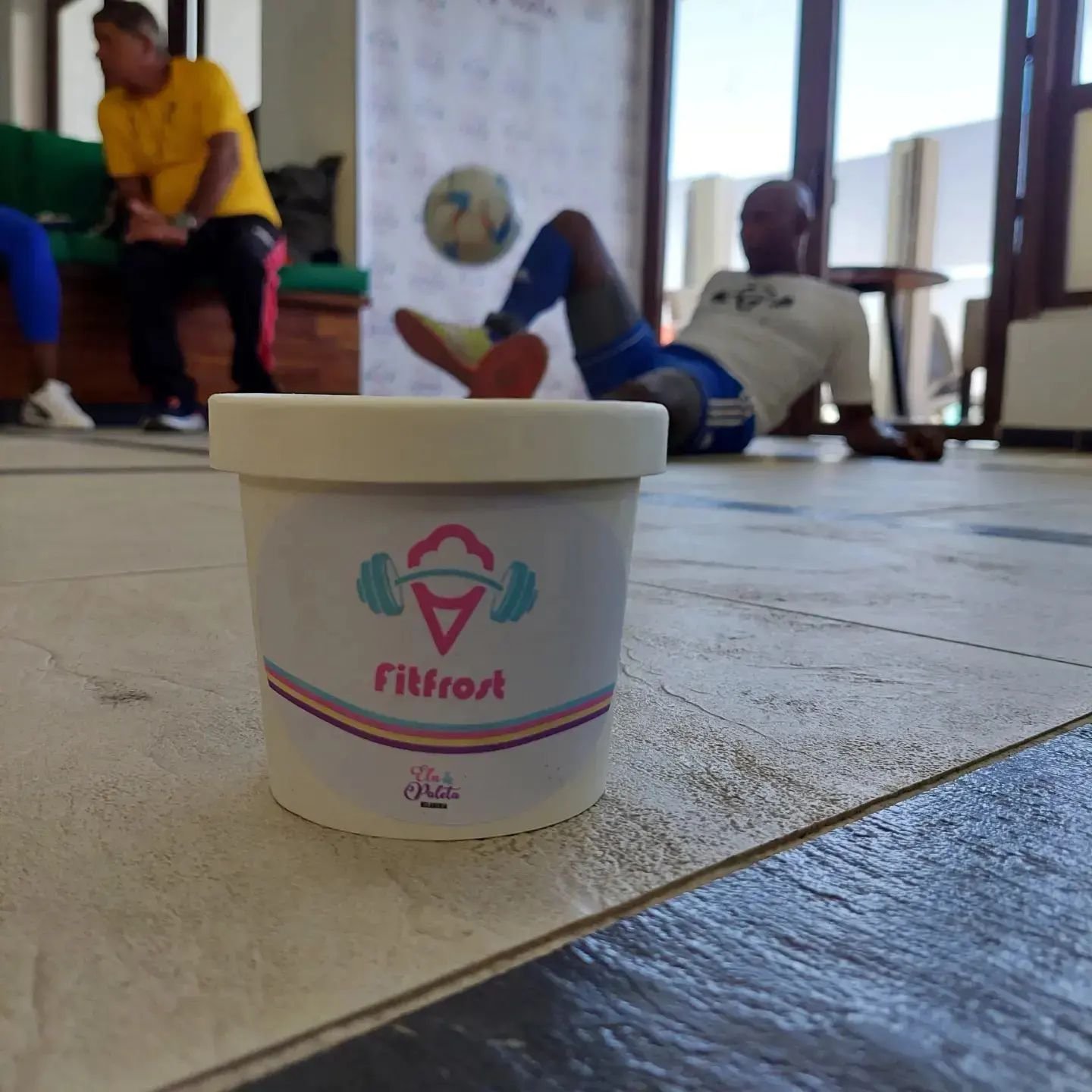 pote de helado de fitrost