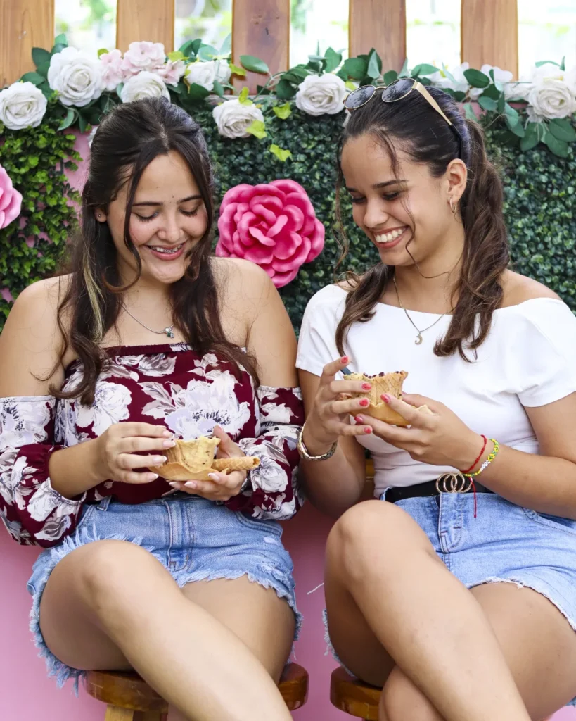 Comunidad golosa y helado que une