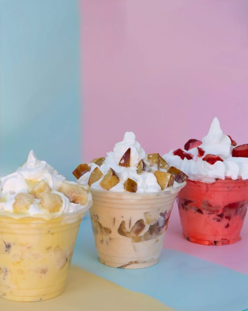 Tropicalizando helados: frutas y sabor